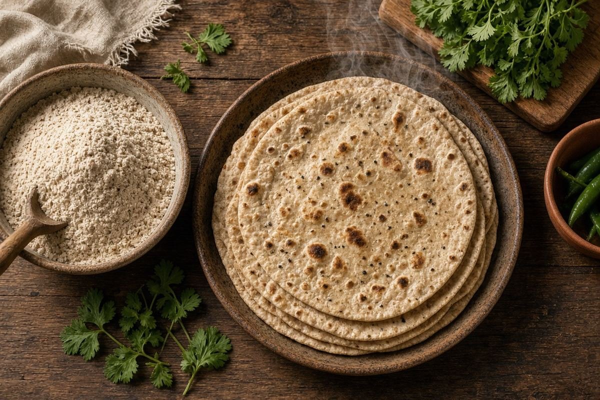 Roti from Neelum Sitara multigrain atta
