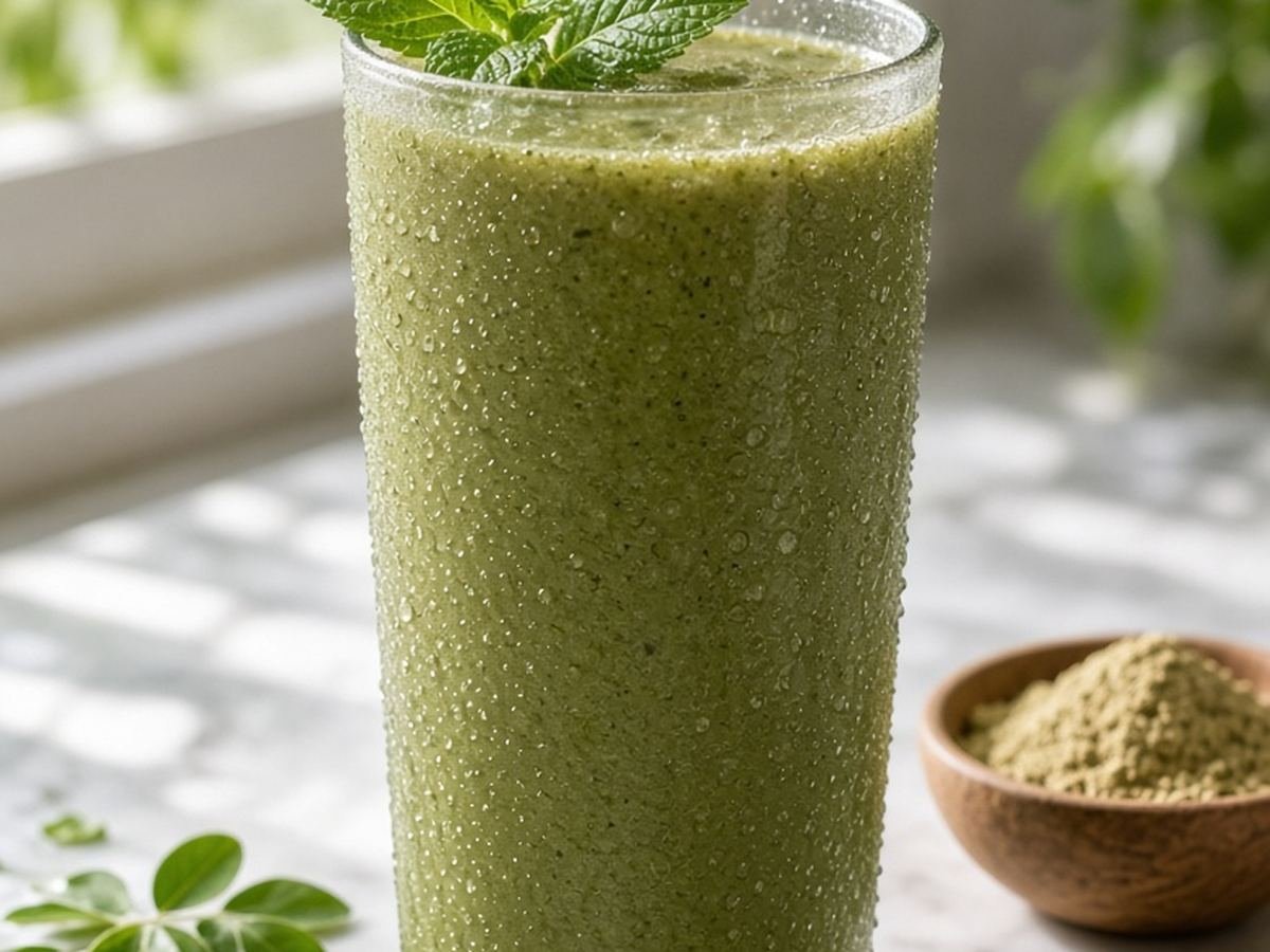 Moringa sattu drink